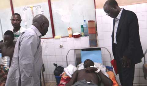 CHU-Yalgado Ouédraogo : Le MPP et le Balai Citoyen soutiennent les blessés