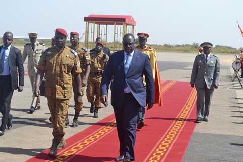 Crise politique : Arrivée à Ouagadougou des Présidents, Macky Sall et Faure Gnassingbé 