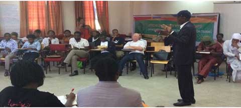 Union africaine : Natama galvanise des jeunes volontaires à Debrezeit