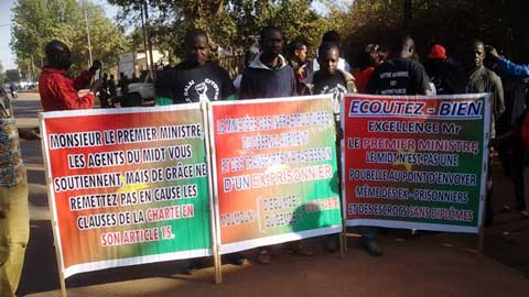 Manifestations contre Moumouni  Dieguimdé : une trêve, « reprise le 5 janvier »
