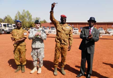 Coopération militaire : les Etats-Unis offrent du matériel de lutte anti-terroriste au Burkina Faso