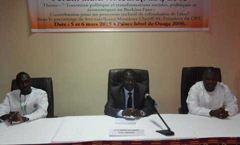 Réformes politiques et institutionnelles au Burkina : ARGA table sur trois axes