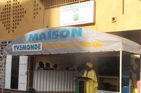 La « Maison TV5 » sise avenue Kwamé N’Krumah  de Ouagadougou rénovée