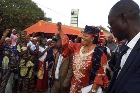 Présidentielle de 2015 : Saran Sérémé mobilise à Bobo-Dioulasso