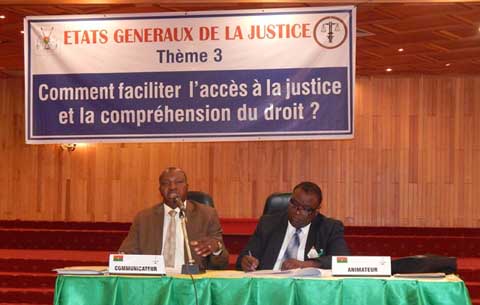 Renouveau de la Justice burkinabè : Ça passe aussi par la compréhension du droit
