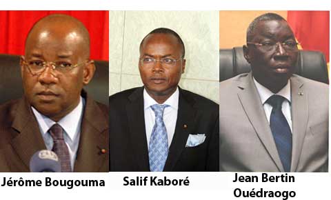 Le point des arrestations des dignitaires du régime Compaoré : Jérôme Bougouma, Jean Bertin Ouédraogo et Rasmané Ouédraogo libérés
