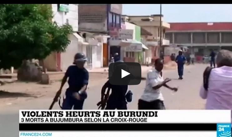 Burundi : Reprise de la mobilisation, des coups de feu entendus à Bujumbura