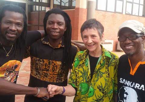 Reggae City Festival : La mère du reggae africain Helène Lee est arrivée à Ouagadougou