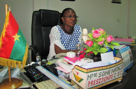 Nathalie Somé, présidente du CSC : « Tout me laisse croire que le CSC qui se veut une institution forte, présente le visage d’une force tranquille »