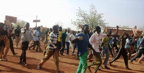 Manifestation des populations de Namissiguima : 7 blessés et 15 personnes interpellées