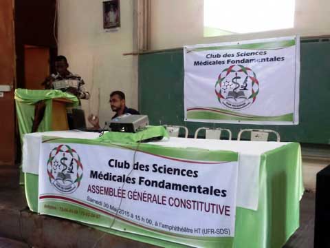 Médecine : Un Club des Sciences médicales fondamentales  voit le jour à l’Université de Ouagadougou