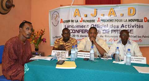 Societé civile : l’AJAD veut rendre l’Afrique aux Africains