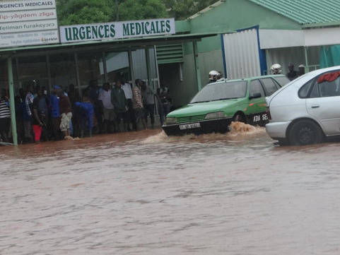 Grande pluie à Ouaga : Un mort à Bissighin, plusieurs quartiers inondés