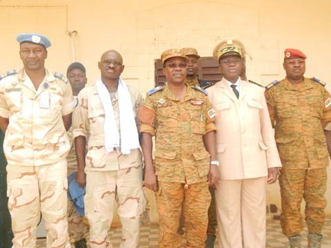 Le Gal Pingrenoma Zagré a rendu visite au Bataillon Badenya 3 au Mali