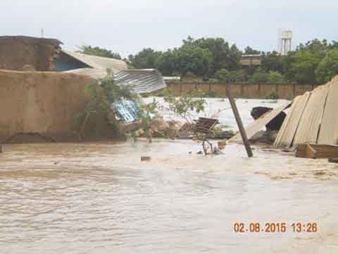 Inondation à Bissighin et Rimkiéta  Le mois d’août sera pluvieux, et le gouvernement appelle à la vigilance 