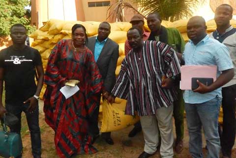 Blessés de l’insurrection populaire : Plus de 7 millions et 150 sacs de riz offerts par le CCNOSC