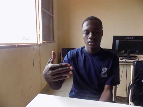 « Il faut travailler pour parvenir à l’excellence » dixit Sanou Désiré, premier au Bac 2015