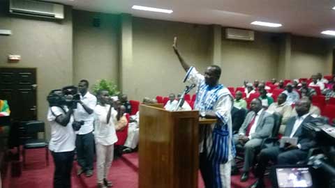 CENI : Lansané Dao prête serment, en remplacement de Mathias Tankoano