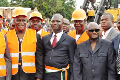 Construction de routes à Korhogo et à Ferké en Côte d’Ivoire : L’épopée EBOMAF lentement mais sûrement