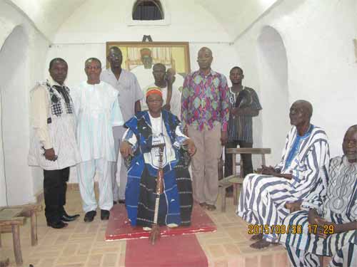 Chefferie traditionnelle : Le ministre de la culture, Jean-Claude Dioma, visite le musée Rayimi d’Issouka à Koudougou