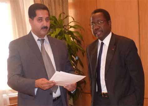  Burkina-Tunisie : L’Ambassadeur Lambert Alexandre OUEDRAOGO a remis les copies figurées de ses lettres de créances