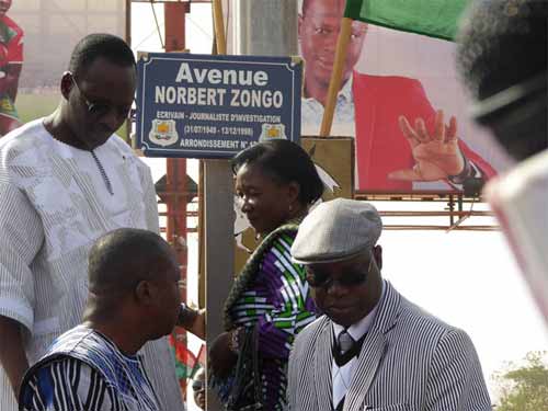 Ouagadougou : Une avenue dédiée à Norbert Zongo, 17 ans après son assassinat