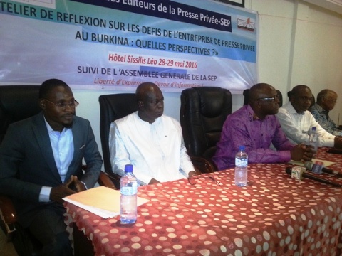 Presse privée au Burkina : Boureima Ouédraogo nouveau président de la SEP