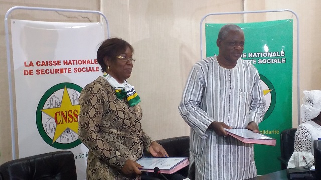 Pension de retraite : Les Caisses du Burkina et du Gabon signent un accord de coopération