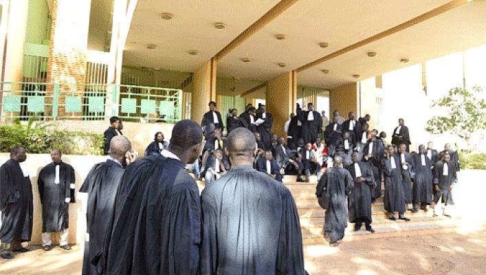 Justice : Les avocats du Burkina en grève du 23 au 26 avril