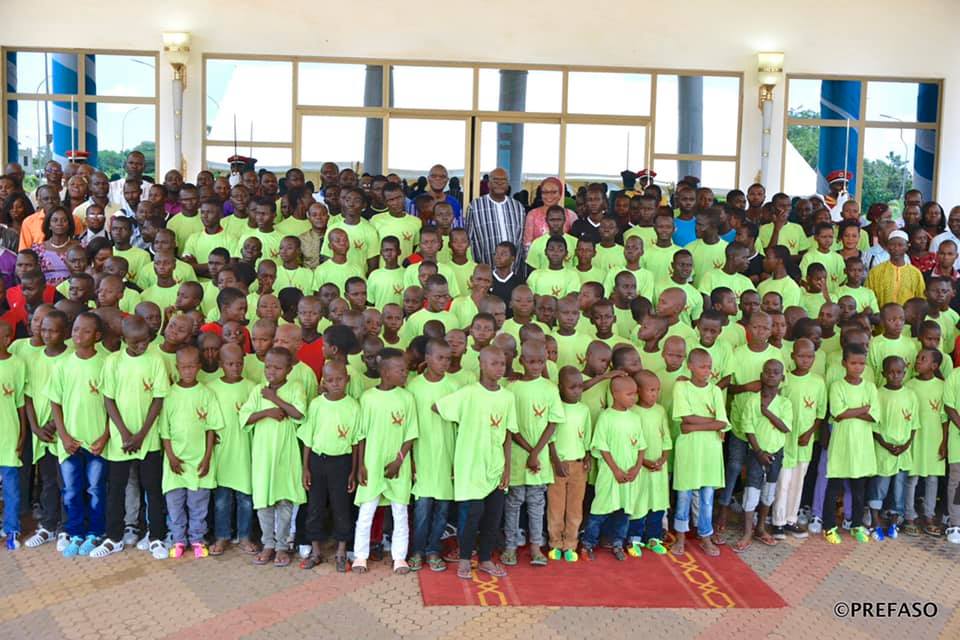 Enfants en situation de rue : le président du Faso appelle à plus de solidarité et de responsabilité