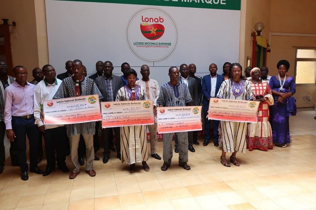 Tranche commune entente 2019 : 15 millions de F CFA pour cinq heureux gagnants du Burkina