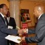 Monsieur Tsengiwe GANGUMZI, ambassadeur extraordinaire et plénipotentiaire (...)